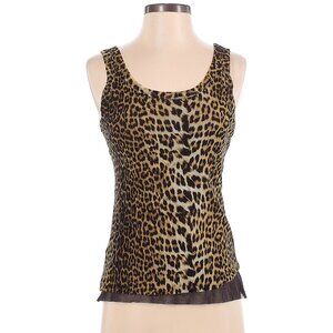 Jean Paul Gaultier Soleil Vintage Leopard Print Tank Top Size: S